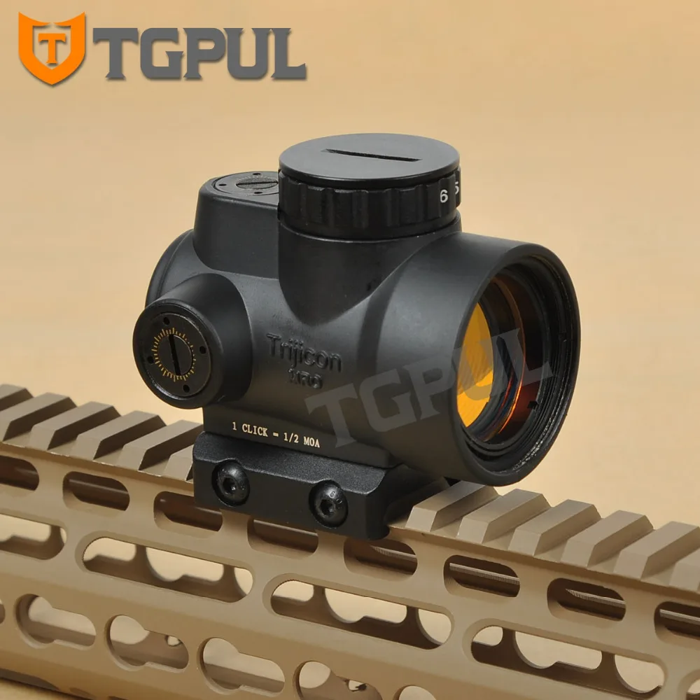 

TGPUL MRO Rifle Red Dot Sight Shotgun Aiming Hunting Scope Riflescope Illuminated Gear Shockproof Tactical Rifle Scope for Sale