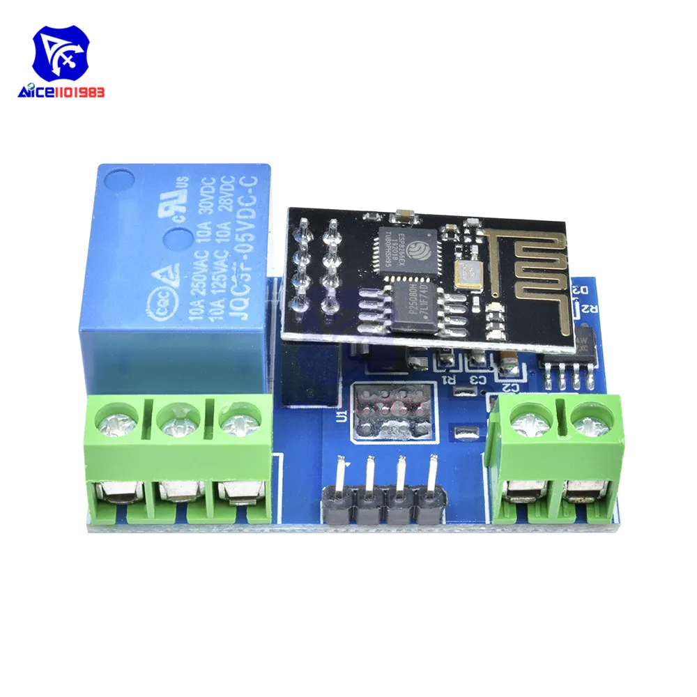 ESP8266 ESP 01 ESP01 DC 5V WIFI релейный модуль для Arduino Things Smart Home|relay module|wifi moduleapp phone |