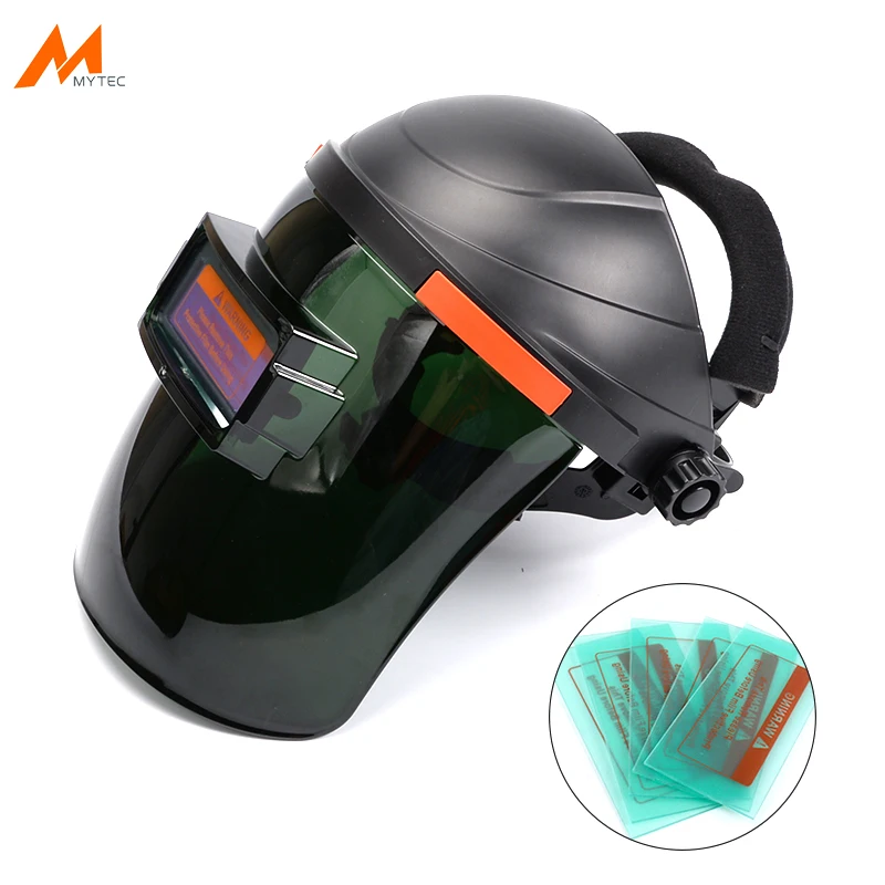 

Welding Helmet Welder Protection Mask with 5pcs Exterior Lens