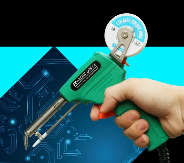 Manual soldering gun Thermostatic electric iron gun type automatic soldering soldering machine