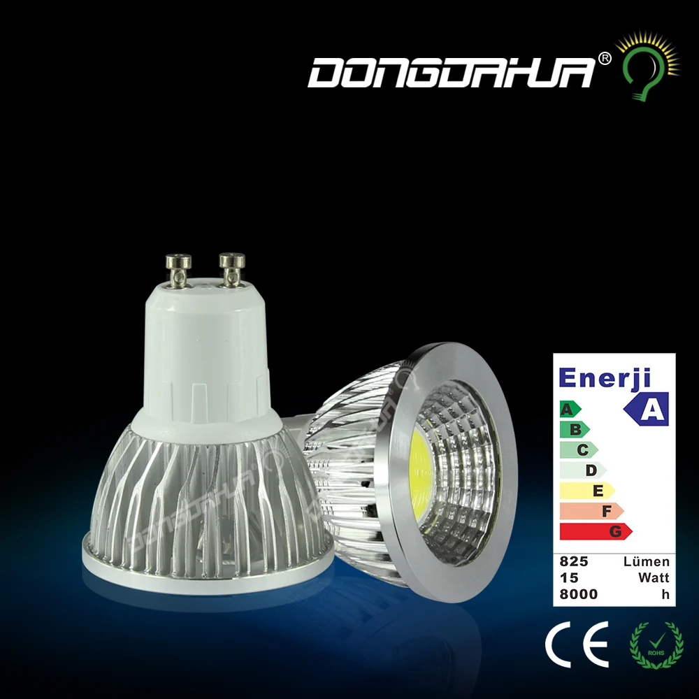 

50 pz / batch lamp led GU10 3W 5W 7W 9 w lamp led mr16 led bulbs 3 years warranty free shipping led the reflector 85 to 265 v