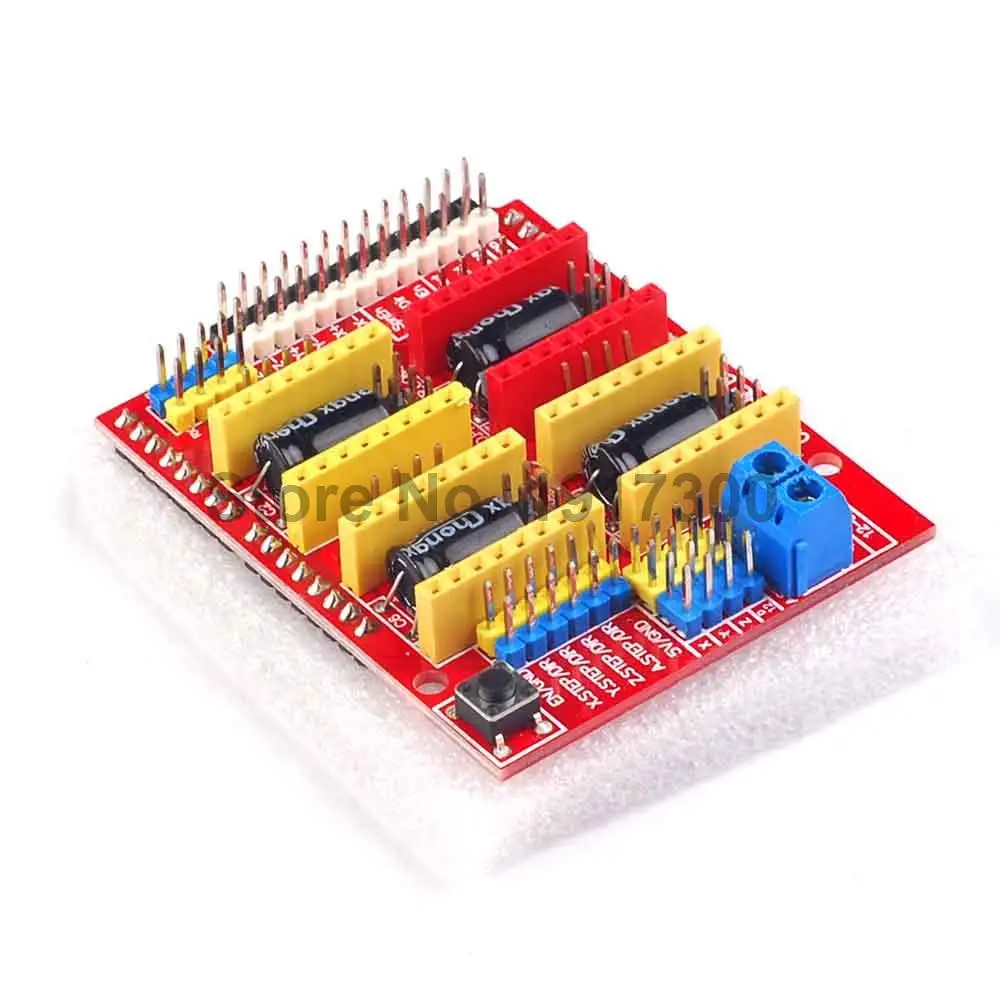 

New cnc Shield v3 Engraving Machine / 3D Printer / + 4pcs A4988 Driver Expansion Board for Arduino