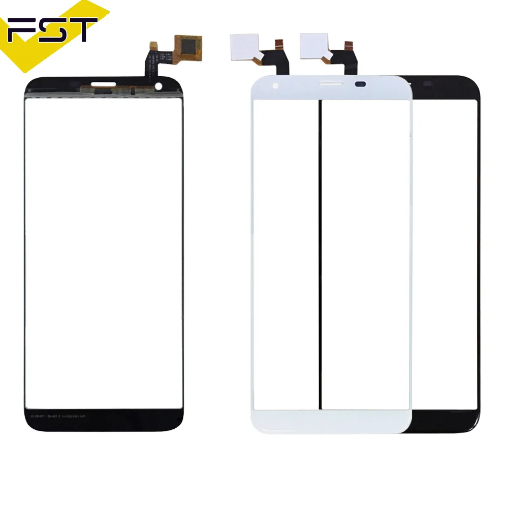 Черный датчик для Oukitel k5 сенсорный экран дигитайзер стеклянная панель запасные
