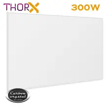 Painel de aquecimento infravermelho do aquecedor do watt 50x60 cm de thorx k300 300 w com tecnologia do cristal do carbono