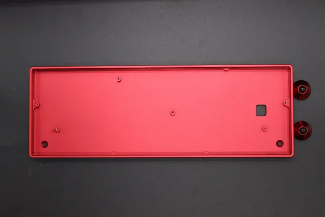 Customized GH60 Full Kit Aluminum Case CNC Acrylic Case PCB Universal Plate Switches LED For 60% ANSI ISO Mechanical Keyboard