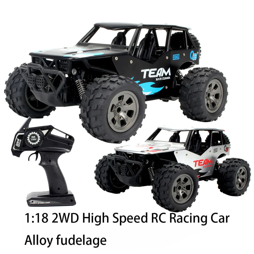 

1:18 15km/h 2WD High Speed RC Car Remote Control Case Racing Truck Off-Road Vehicle Buggy Kids Supersonic Electronic Toys C606