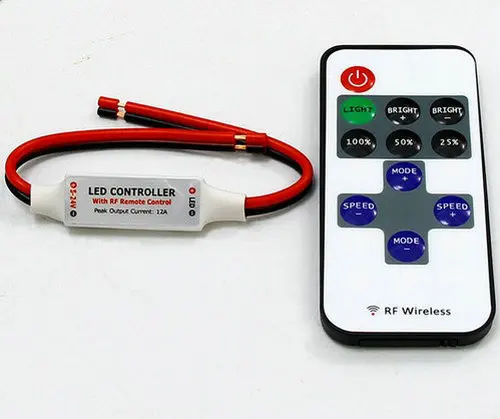 Фото 4500 футов 5050SMD Светодиодная лента 300 K 5 м светодиодов Гибкая не Водонепроницаемая 60 светодиодов/м 12 в натуральный белый f/Home лодка автомобиль грузовик + RF Диммер №3