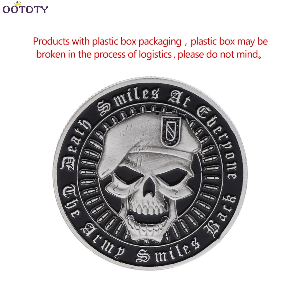 Commemorative Coin American Army Collection Art Gifts BTC Bitcoin Alloy Souvenir Non-currency Coins