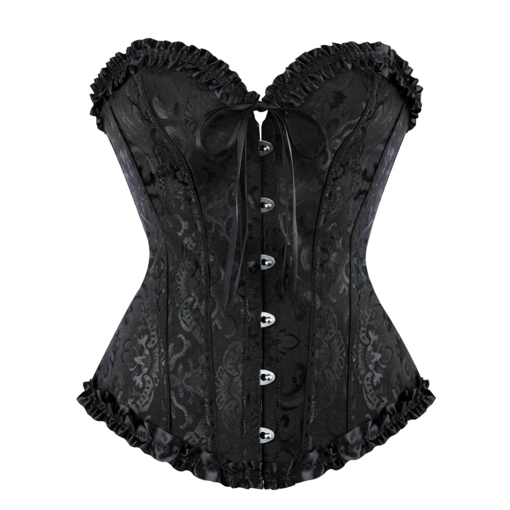 plus size lace bustier top