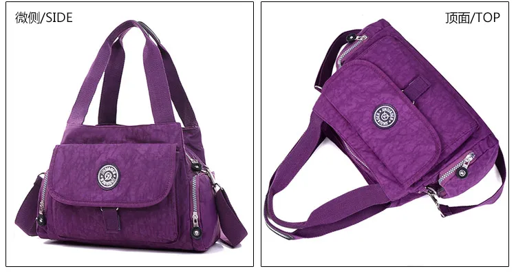 Женская сумка-мессенджер, нейлоновая сумка через плечо, женская сумка, Женская водонепроницаемая дорожная сумка, женская сумка через плечо