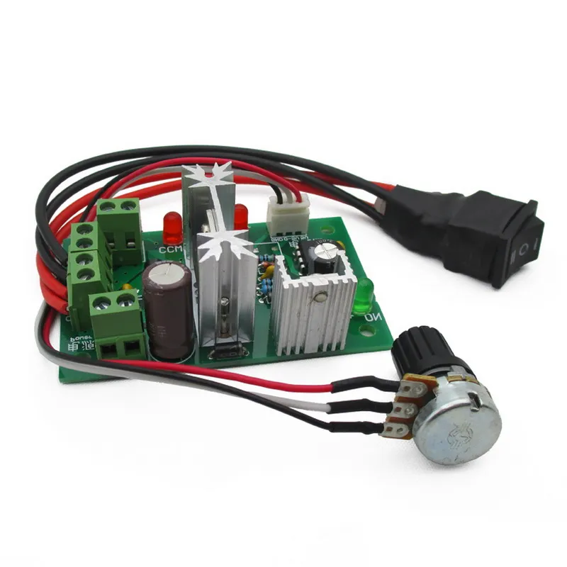 

6-30V DC Motor speed Controller Reversible PWM Control Forward / Reverse Switch