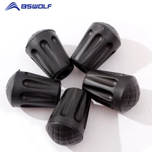 6 шт. защитные противоскользящие палочки для ходьбы, походные палки, сменные резиновые наконечники, аксессуары для альпенштока