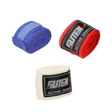 2 шт./рулон 5 см х 2,5 м хлопковый спортивный ремешок для бокса Санда Муай Тай ММА тхэквондо бинты для тяжелой атлетики перчатки для рук обертывания