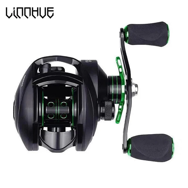 Best Offers LINNHUE Best Baitcasting Reel 8.1:1 12+1BB Bass Fishing Reel 8KG Max Drag Left Right Hand Reel Reinforced Nylon Body White Bass Best Offers LINNHUE Best Baitcasting Reel 8.1:1 12+1BB Bass Fishing Reel 8KG Max Drag Left Right Hand Reel Reinforced Nylon Body White Bass