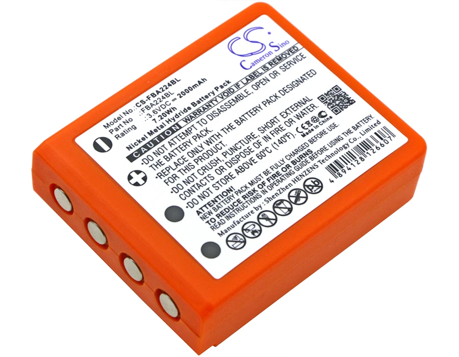 Аккумулятор Cameron Sino 2000mAh BA223000 для HBC Radiomatic Keynote Linus 4 Micron 5 6 7 Quadrix Vector Pro|Цифровые