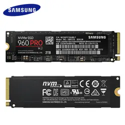 Samsung SSD 512 GB 1 ТБ 2 ТБ 960 РПО NVMe M.2 внутренний SSD твердотельный жесткий диск NVMe 960 РПО SSD Pcle Gen 3,0*4 NVMe 1,2