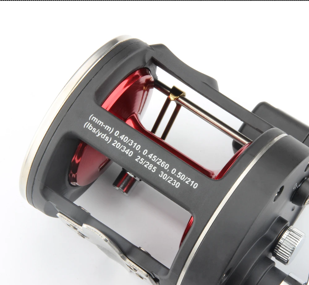 Spinpoler Trolling TR345 With Line Counter Drum Baitcasting Trolling Fishing Reel Saltwater Bait Casting Boat Fishing Wheel  (5)
