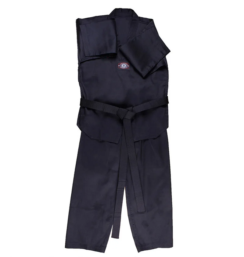 taekwondo clothes black detail 2