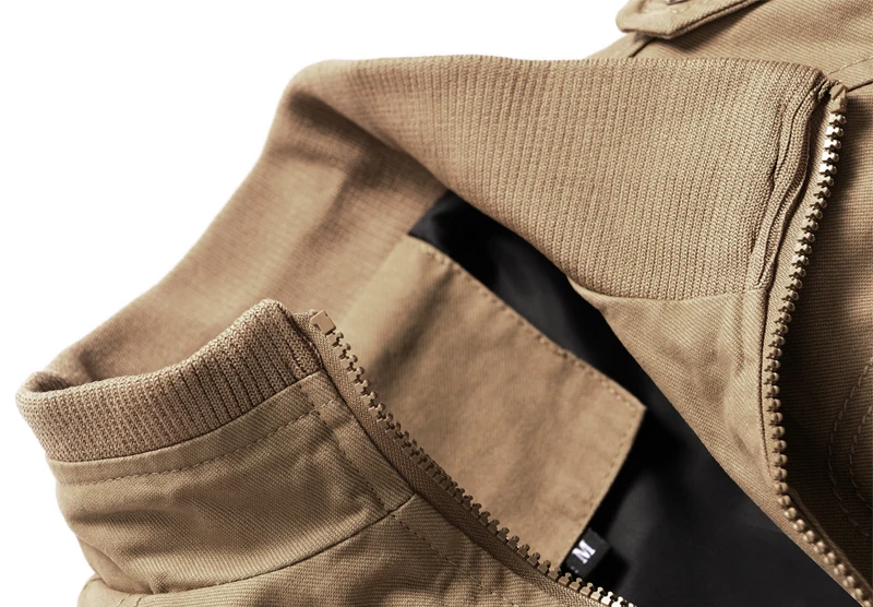 Мужская куртка из хлопка, с эффектом потертости, с несколькими карманами, 3D, военная одежда, jaqueta masculino, мужские куртки с воротником-стойкой, весна-осень, 6XL