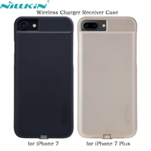 For iPhone 7 Plus 7Plus Wireless Charger Receiver Case NILLKIN QI Quality PC Frosted Back Cover Power Charging Cases for iPhone7