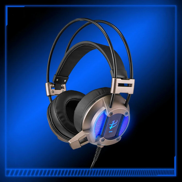 FBUANG G959 Gaming Headset Wired Earphone Gamer Headphone With Microphone LED Noise Canceling Headphones for Computer PC | Электроника
