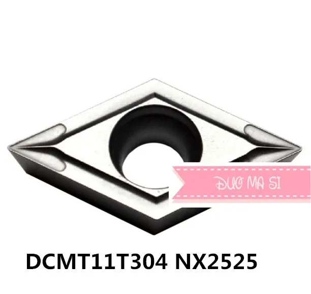 

DCMT11T302/DCMT11T304/DCMT11T308 NX2525,original DCMT 11T302/11T304/11T308 insert carbide for turning tool holder boring bar
