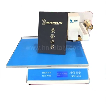 

NDL-8025 desktop hot gold foil printer using for invitation card printing machine
