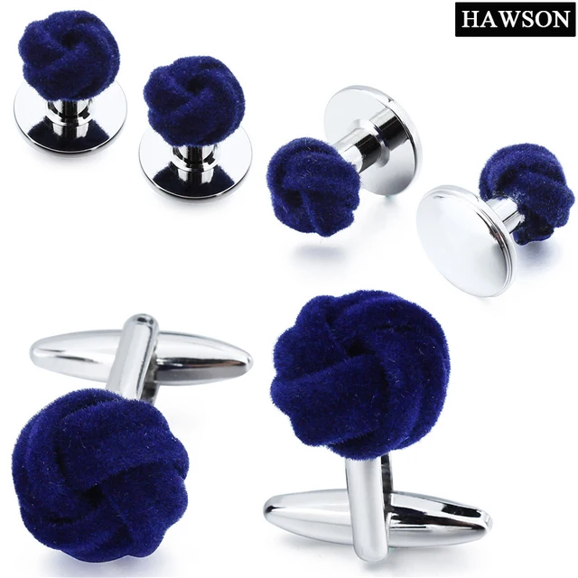cufflinks and button studs