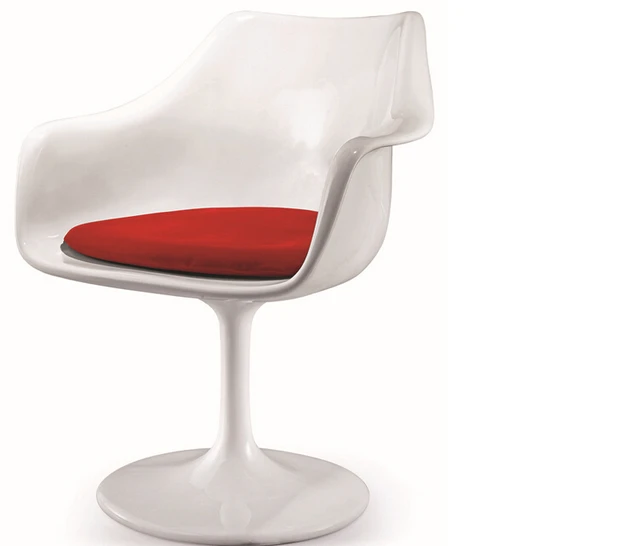 Eero Saarinen Tulip Armchair,Fiberglass chair,Garden
