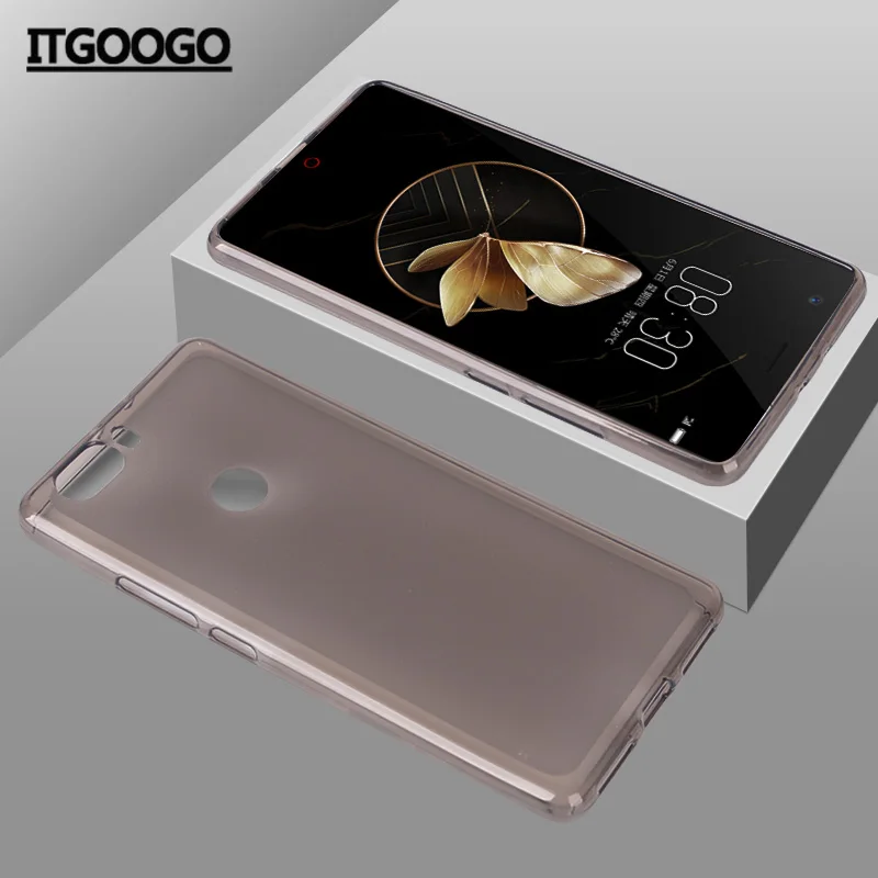 Роскошный мягкий силиконовый чехол из ТПУ для ZTE Nubia Z17 Lite задняя крышка Защитные