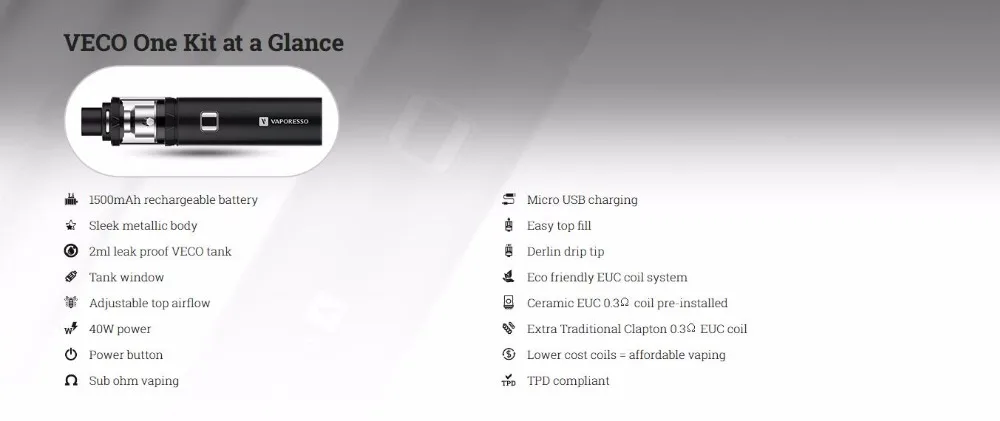 Vaporesso Veco One Starter Kit-1