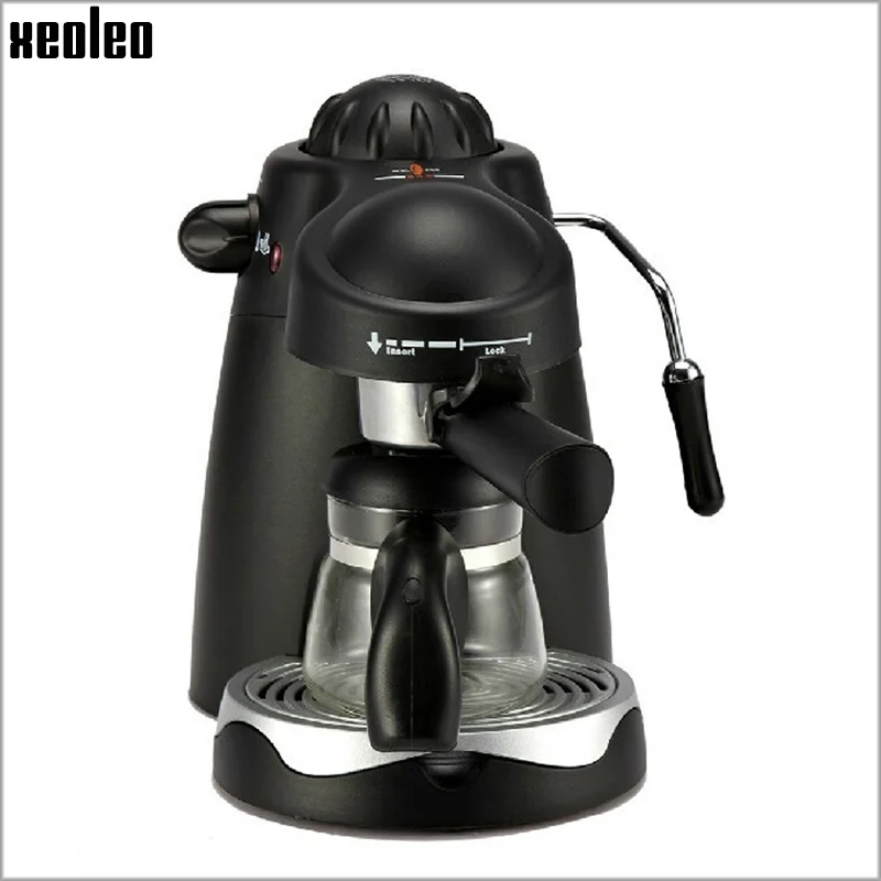 

Xeoleo Automatic Espresso Coffee Maker 800W Espresso Machine Italy Coffee machine 3.5 Bar Cafe Machine 240ml