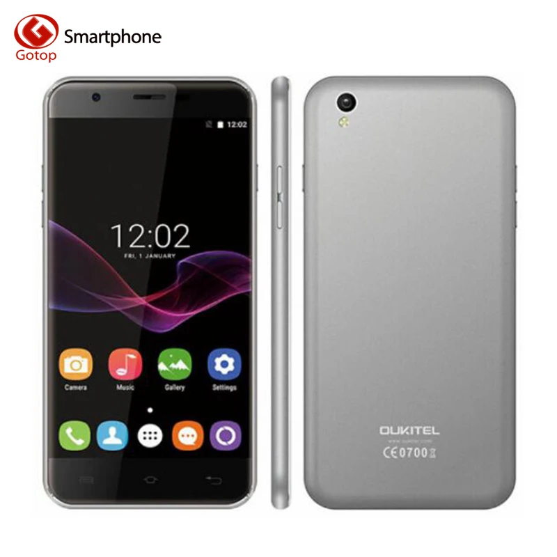 Оригинал Oukitel U7 Макс 5.5 Дюймов Смартфон Android 6.0 MT6580A Четырехъядерный Мобильный