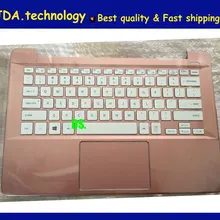 Wellendorff / чехол для SAMSUNG NP910S3L 910S3L американская клавиатура верхняя крышка тачпад, розовый