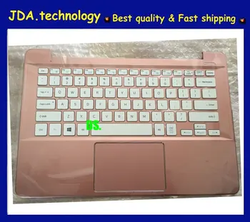 

Wellendorff New/orig palmest top case for SAMSUNG NP910S3L 910S3L US keyboard upper cover Touchpad,Pink