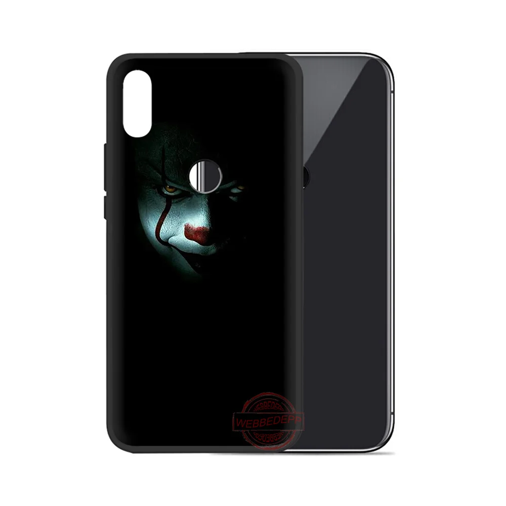 WEBBEDEPP Clown Terror IT TPU Phone Case for Redmi Note 6Pro 7Pro 4A 4X 5 5A 6A 8A 6Pro 7 S2 note 8 - Color: 7