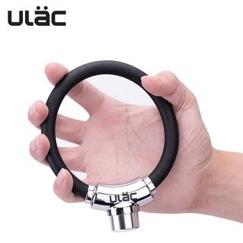 

ULAC Mini Bicycle Lock 2 Keys Universal Anti-Theft Small and Portable Ring Lock Cycling MTB Bike Zinc Alloy Security Cable Lock