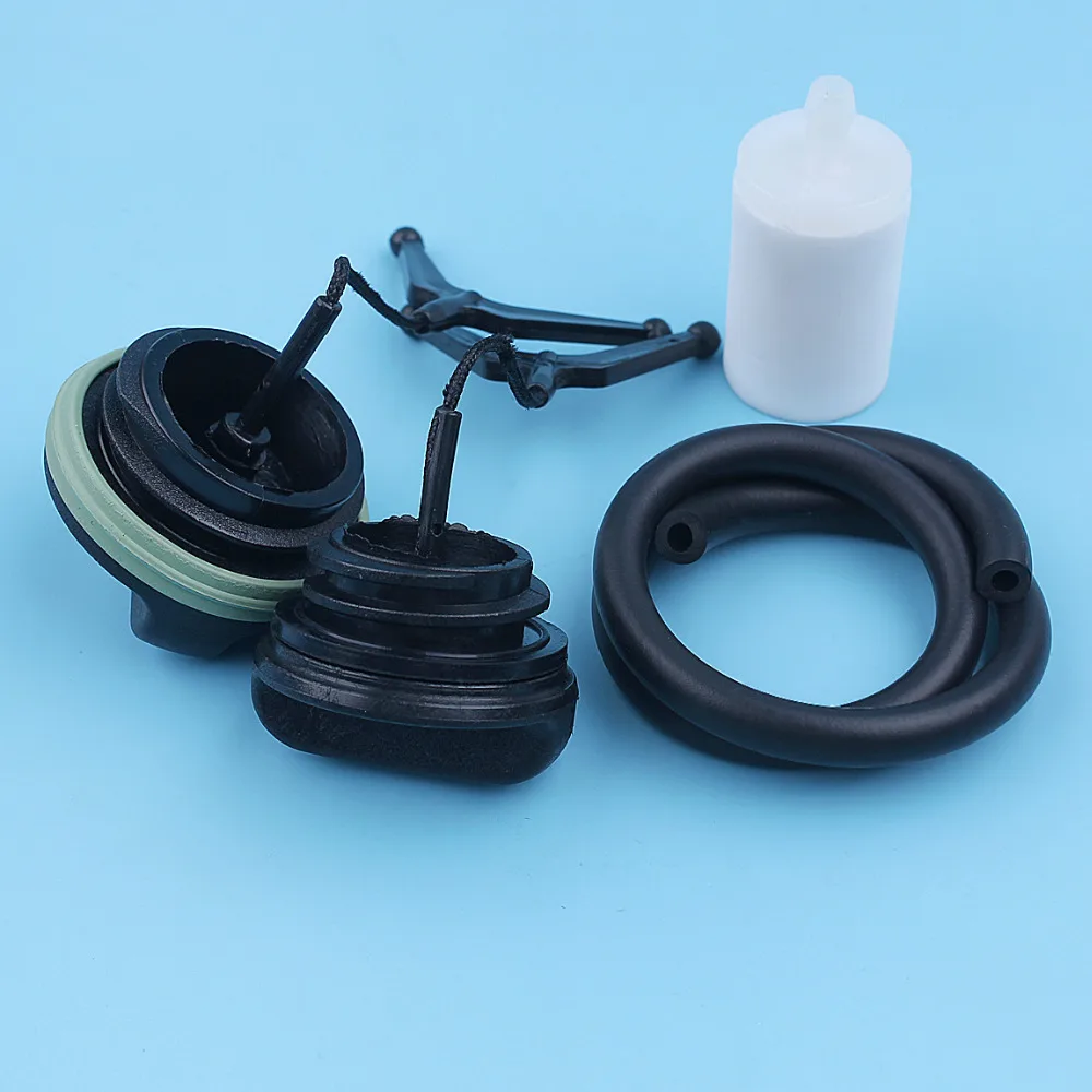 Kit de línea de filtro de tapa de tanque de Gas y combustible para Husqvarna 346, 345, 340, 350, 351, 353, repuesto de motosierra 531300354