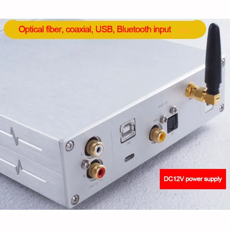 2018 TZT D5 USB DAC ES9038Q2M DSD512 Bluetooth 9. 0 TPA6120 XMOS 5 Φ DC12V мини Hi Fi аудио усилитель|Усилители
