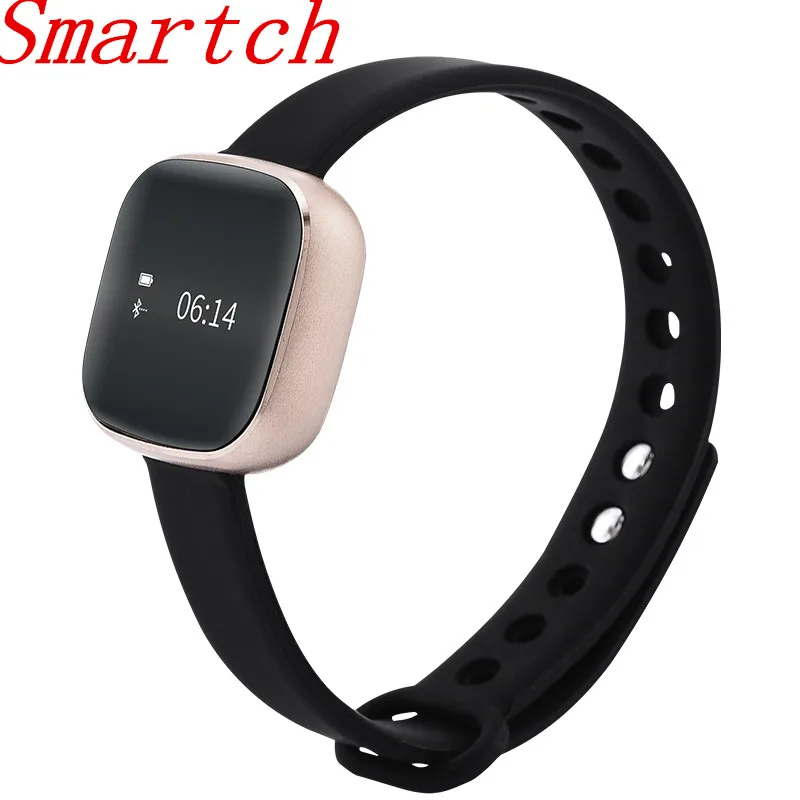 Smartch 2017 New Fashion Bluetooth Smart Bracelet For Women IP67 Waterproof Fitness Tracker Monitor Pedometer Alarm