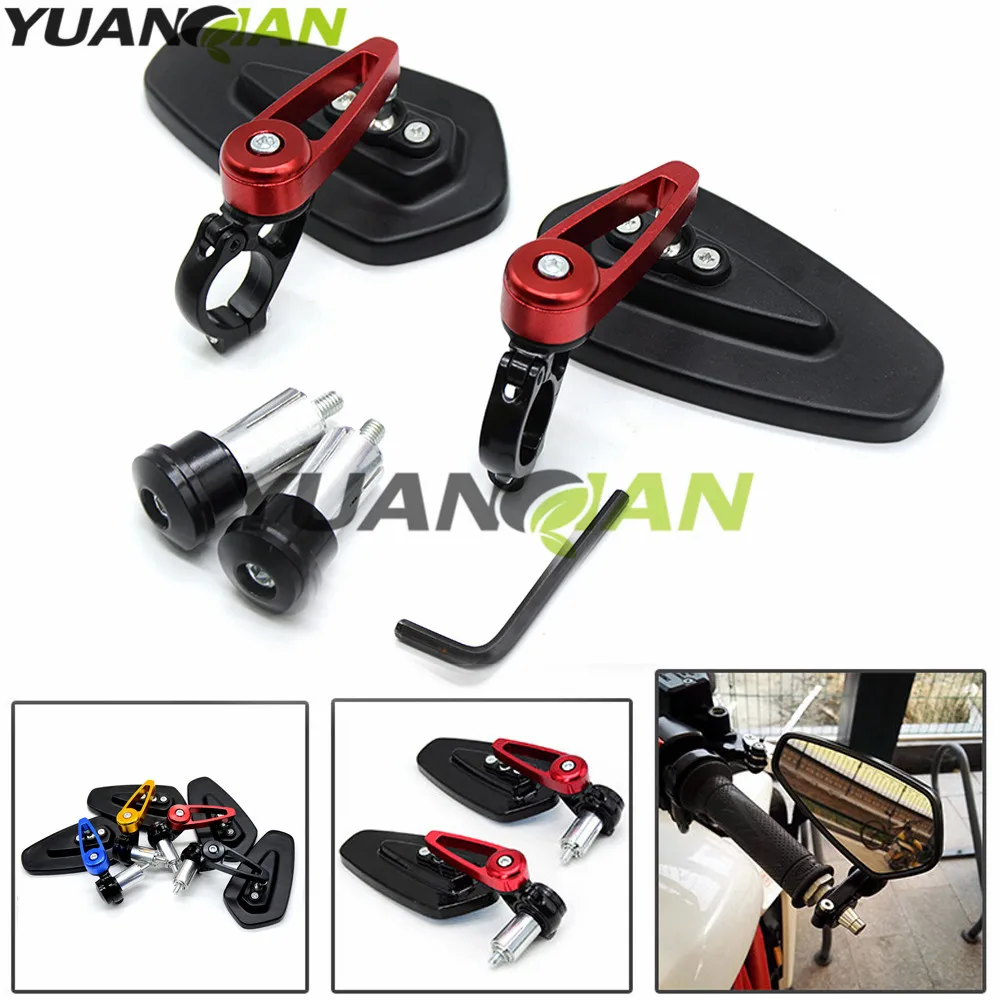 

Motorcycle Mirrors motorbike moto CNC Rearview side Mirror Aluminum For honda MSX125 PCX 125/150 PCX150 PCX 150 Kawasaki yamaha