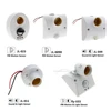 E27 Base De La Lampe Infrarouge PIR Capteur Automatique Mur Ampoule Socket/Son Contrôle de La Lumière Capteur Ampoule Titulaire ► Photo 2/6