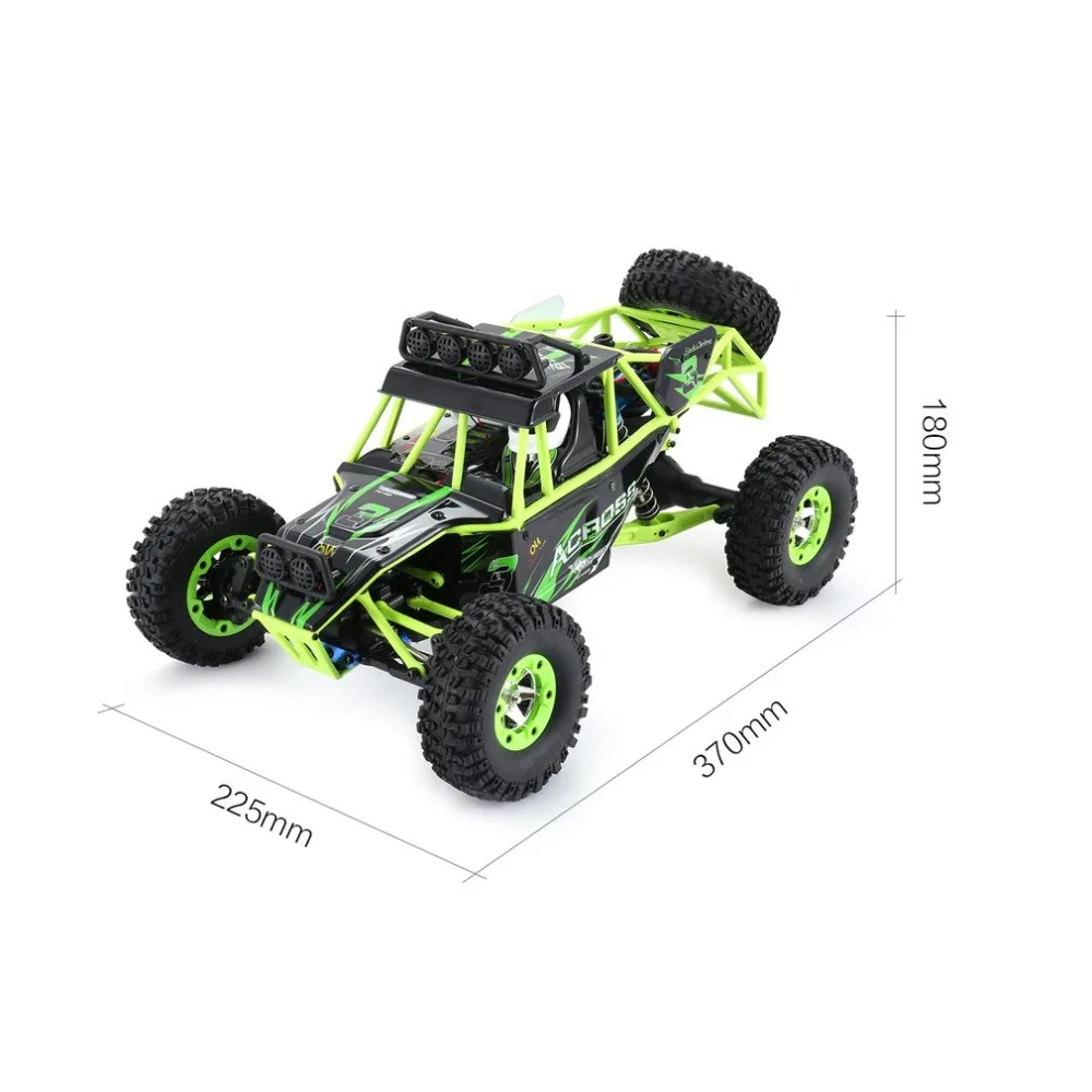 Wltoys 12428 RC восхождение автомобиля игрушки 50 км/ч 1/12 весы 2,4G 4WD дистанционного Управление автомобиль внедорожник автомобиль игрушка в подарок с 1/2/3 Батарея