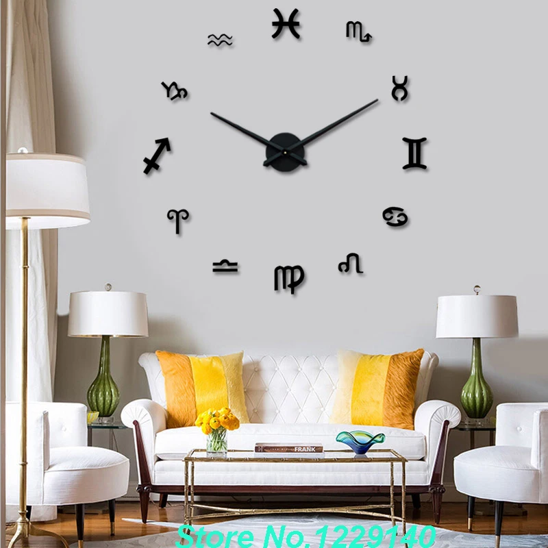 New DIY Wall Clock Modern Interior Large Clock 48D Stickers Design Delectable Interior Items For Home New DIY Wall Clock Modern Interior Large Clock 48D Stickers Design Delectable Interior Items For Home