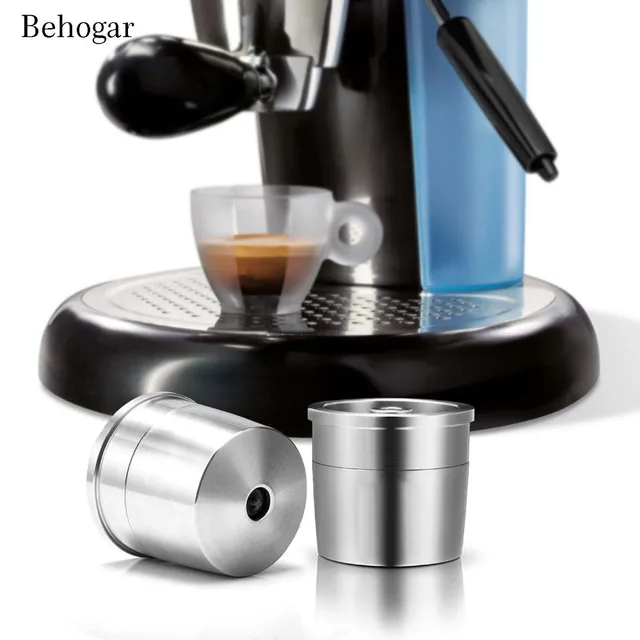 Best Price Behogar for Illy Metal  Stainless Steel Refillable Reusable Coffee Capsule Filter For illy Coffee Capsule Machine Maker Tools