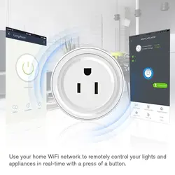 Wi-Fi Smart Plug США бытовой мощность управление разъем беспроводной Дистанционное управление США Plug с функцией таймера Лидер продаж