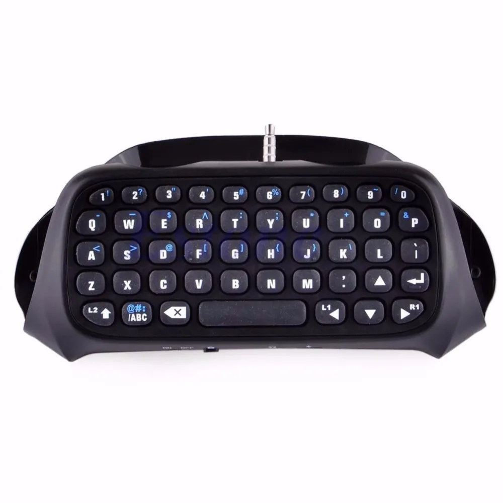 Wireless Bluetooth Keyboard Keypad Chatpad For Game 4 Controller PS4