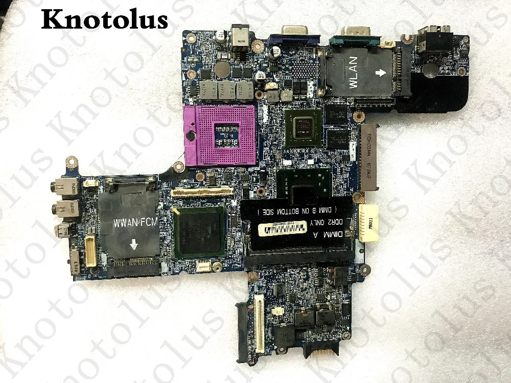 Cn-0r872j для dell d630 Материнская плата ноутбука ddr2 pm965 la-3302p g86-621-a2 Бесплатная доставка