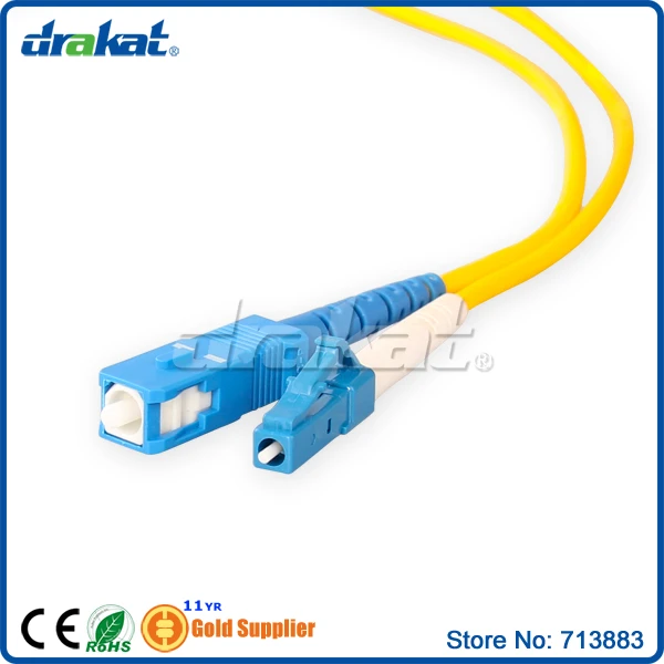 

9/125 3.0mm Simplex Single Mode SC LC Patch Cable