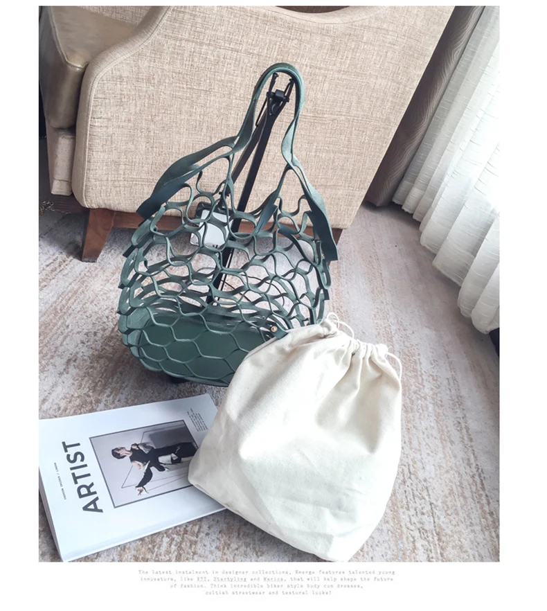 Hollow out women net bag (41)